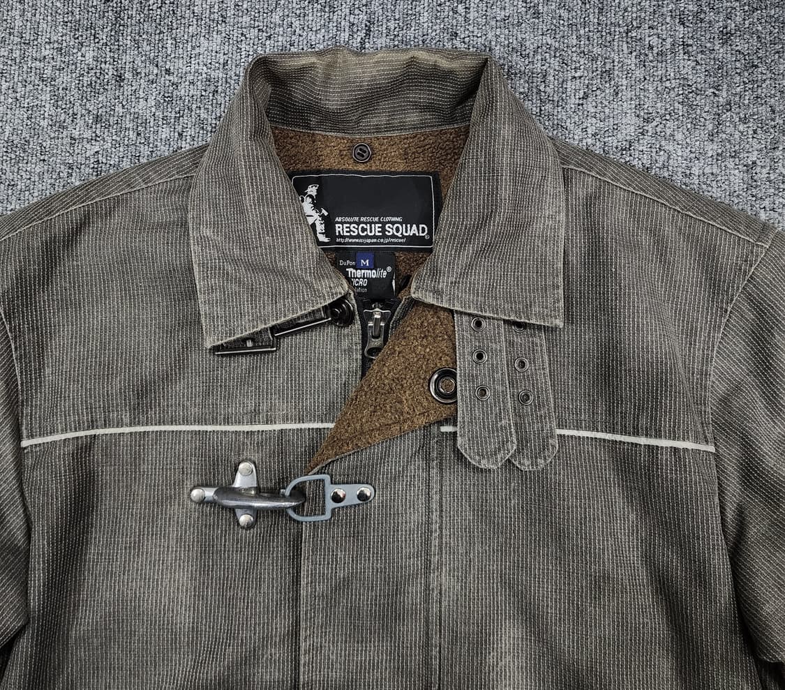 레스큐 스쿼트 일본 빈티지 토글후크 코듀로이 자켓 M 상품이미지4