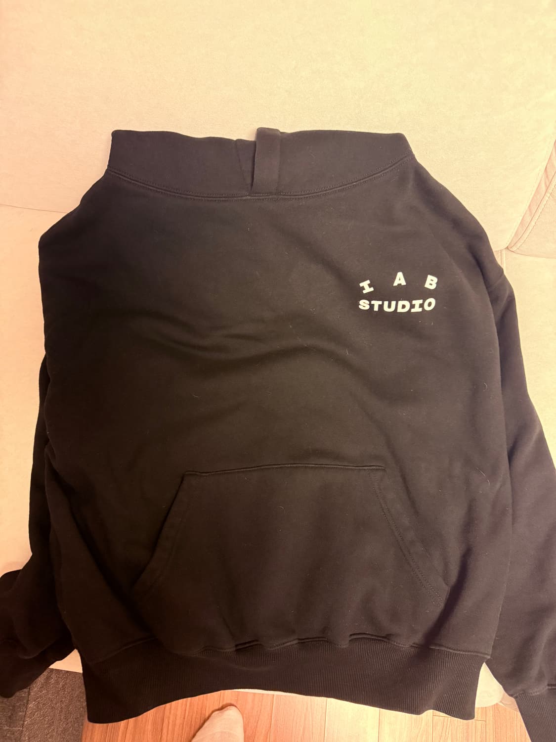 아이앱 스튜디오 후드 블랙 상품이미지4