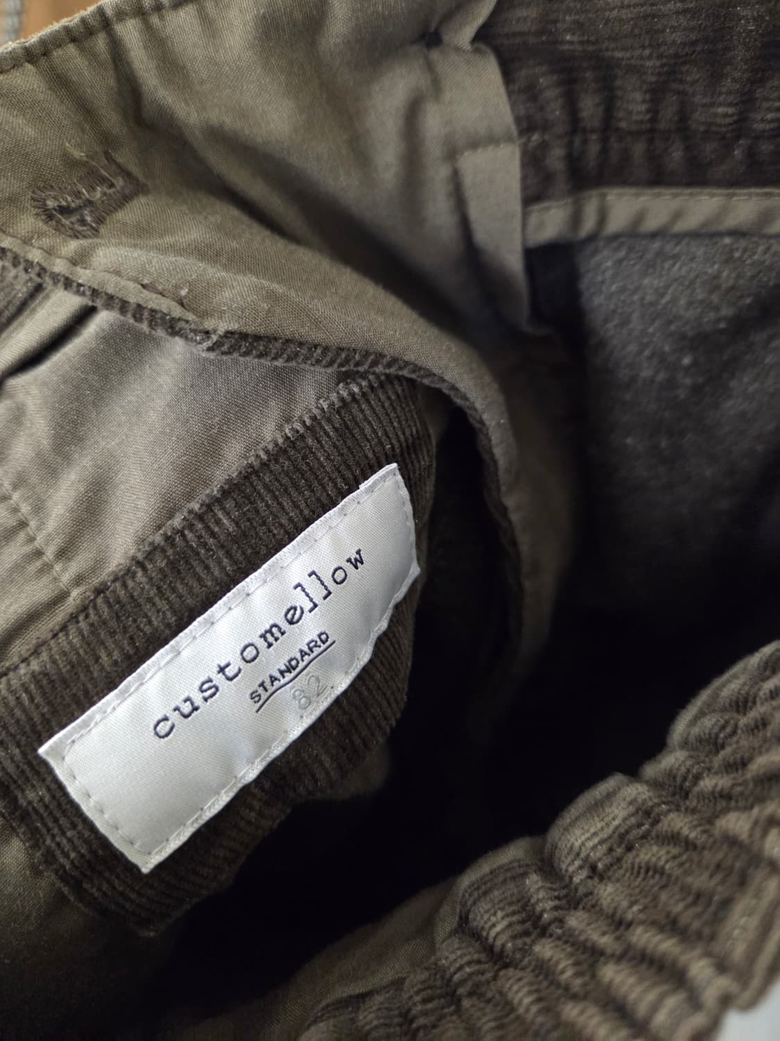 커스텀멜로우 코듀로이 팬츠 82 다크브라운 상품이미지3