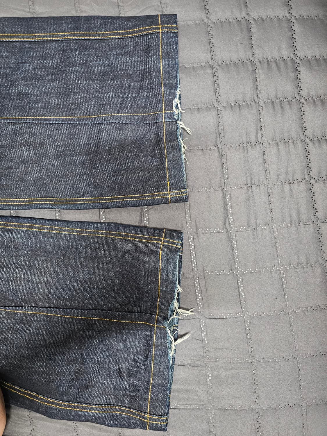 (s) 엑슬림 ep7 01 데님 트라우저 상품이미지4