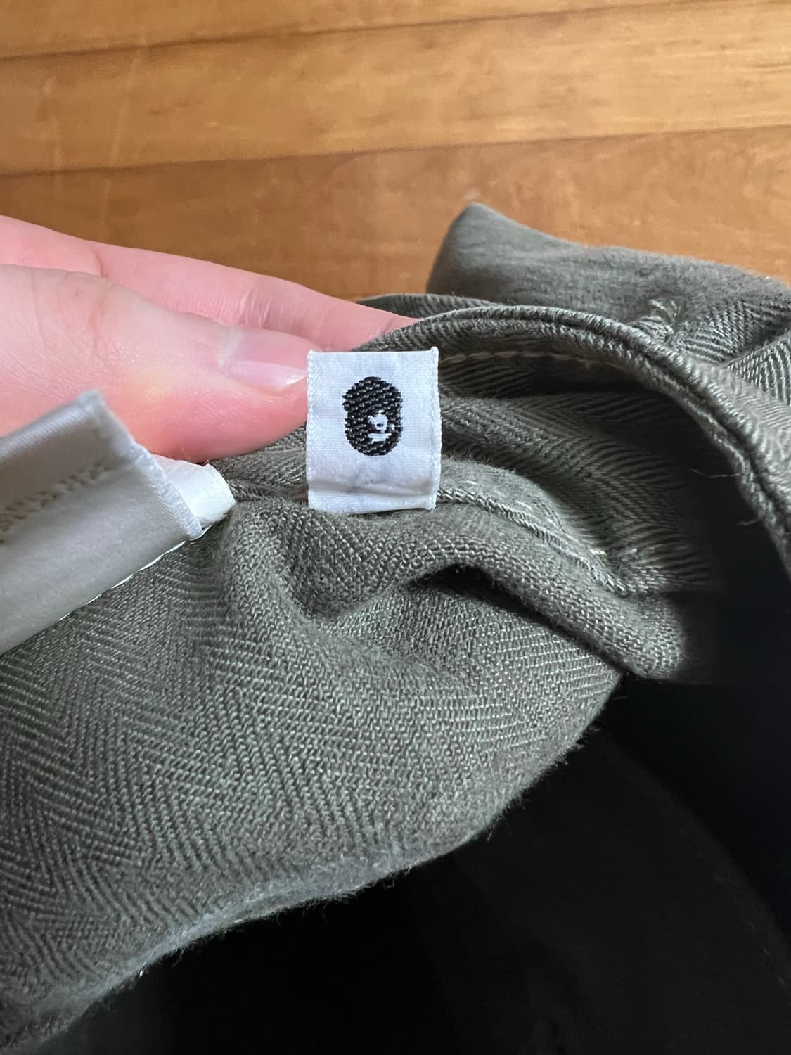 00s bape hbt 밀리터리 팬츠 상품이미지8