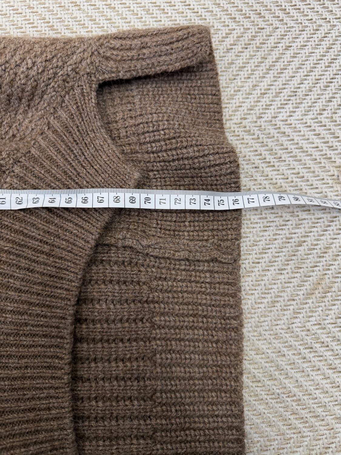 정품) 시스템 한섬 배색 니트 스웨터 90F 상품이미지10