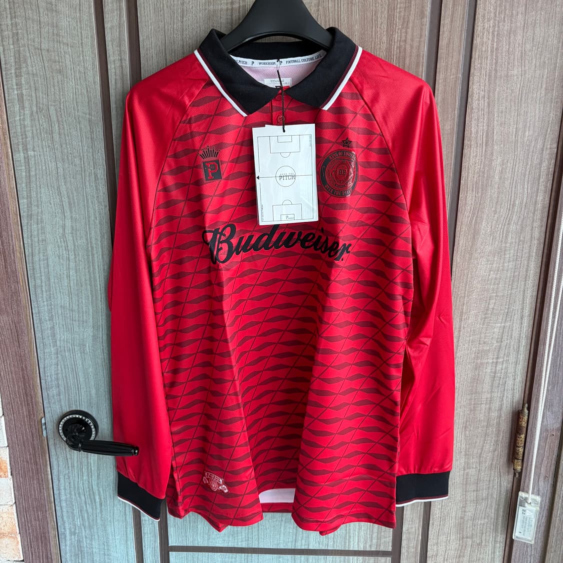 [새상품]오버더피치 버드와이저 월드컵 에디션 저지 축구 유니폼 상품이미지1