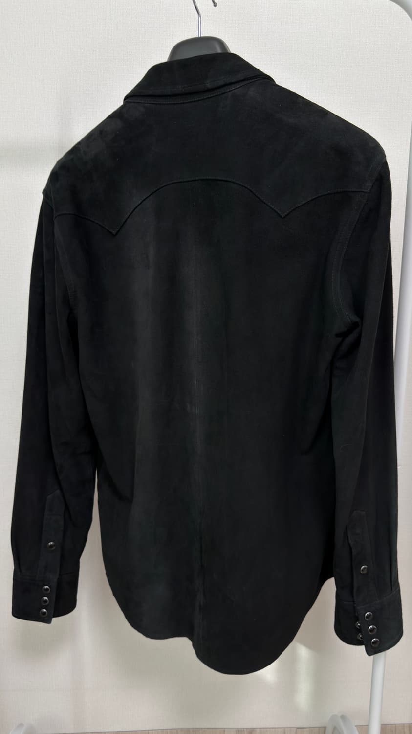 Rrl 더블알엘 웨스턴 스웨이드레더셔츠 상품이미지3