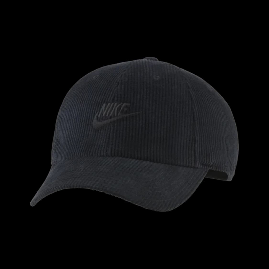 새상품) 나이키 헤리티지 86 코듀로이 베이스볼 볼캡 캡 블랙 모자 상품이미지1