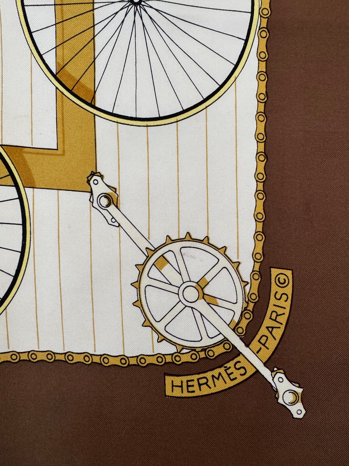 Hermes (에르메스) 레 베칸 실크 까레 90 상품이미지7