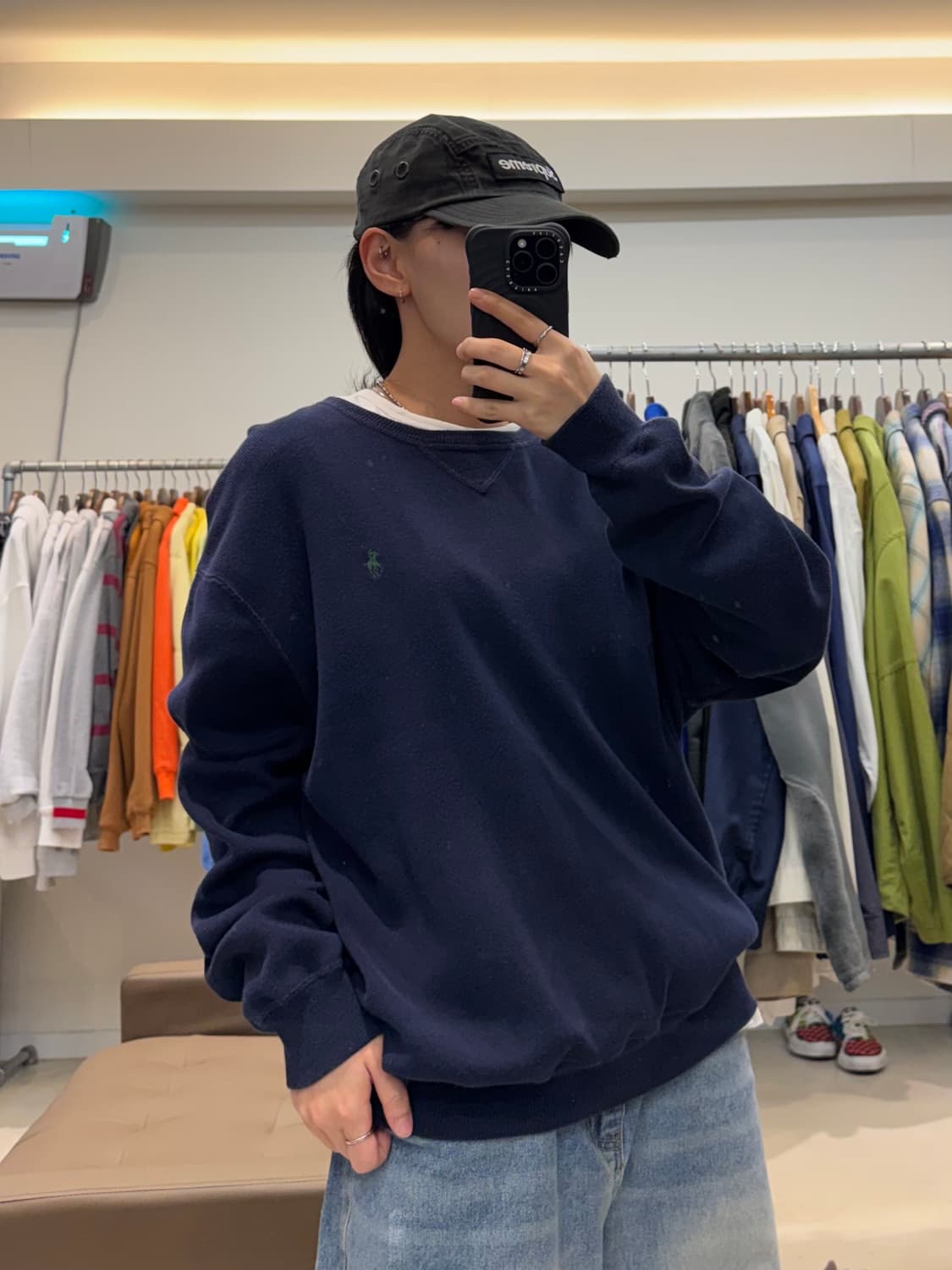 폴로 랄프로렌 코튼 크루넥 스웨터 상품이미지6