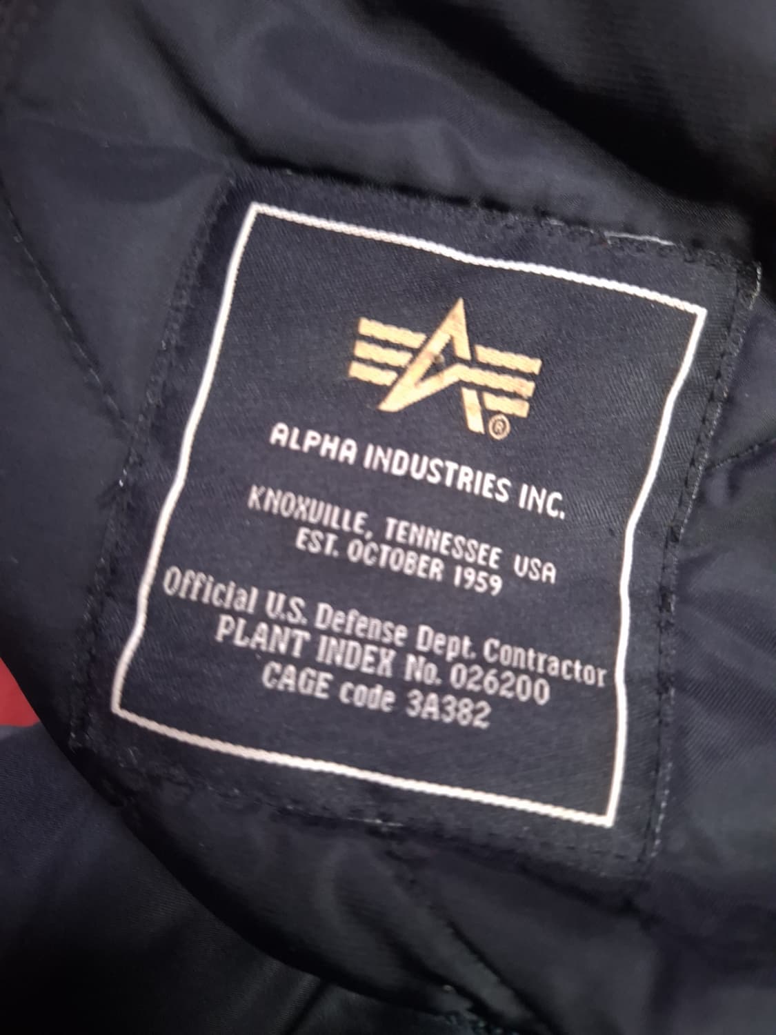 오리지날 알파사 미공군 민수용 CWU-45/P 항공자켓 상품이미지5