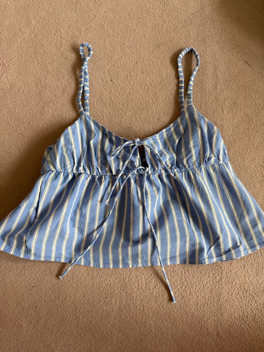 Zara 자라 스트라이프 탑 M 상품이미지1