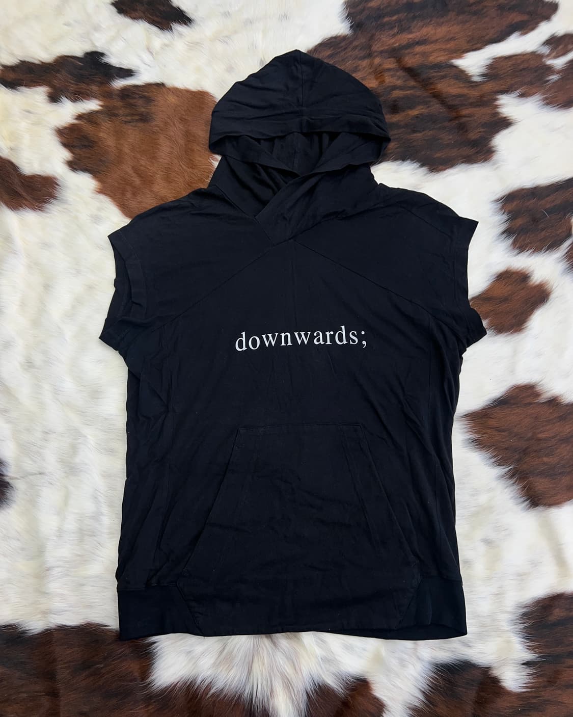 Julius x Downwards Knives; SS17 슬리브리스 후디 상품이미지3