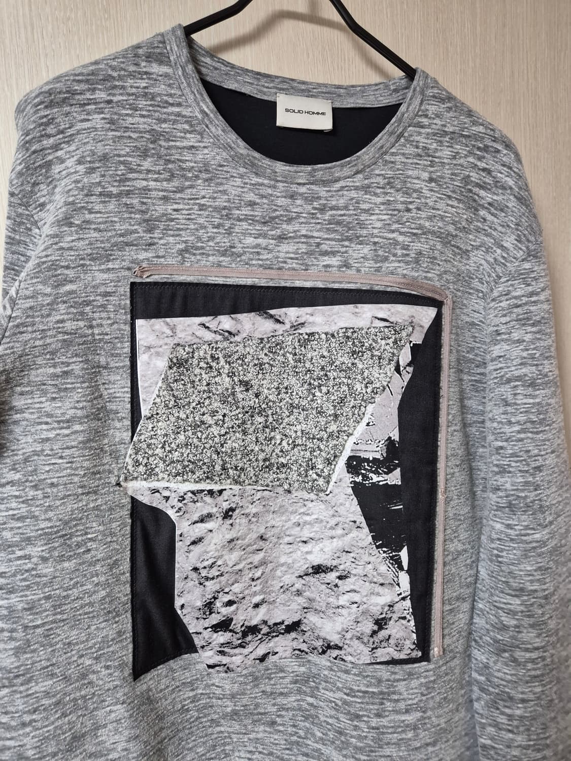 솔리드옴므 프린팅 맨투맨 티셔츠 52 상품이미지3