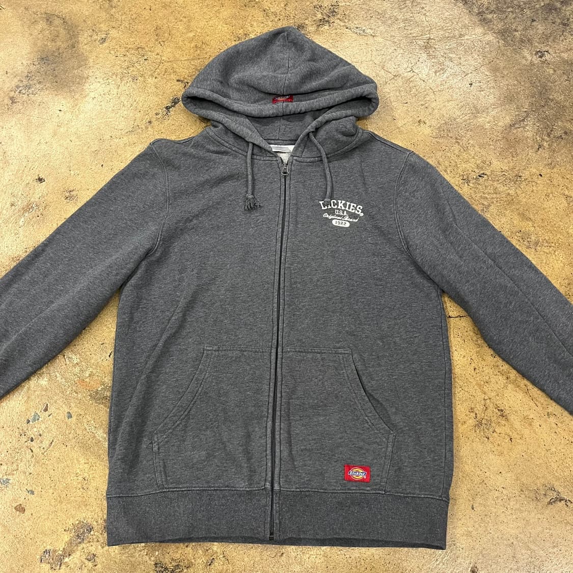 디키즈 그레이 후드집업 상품이미지3