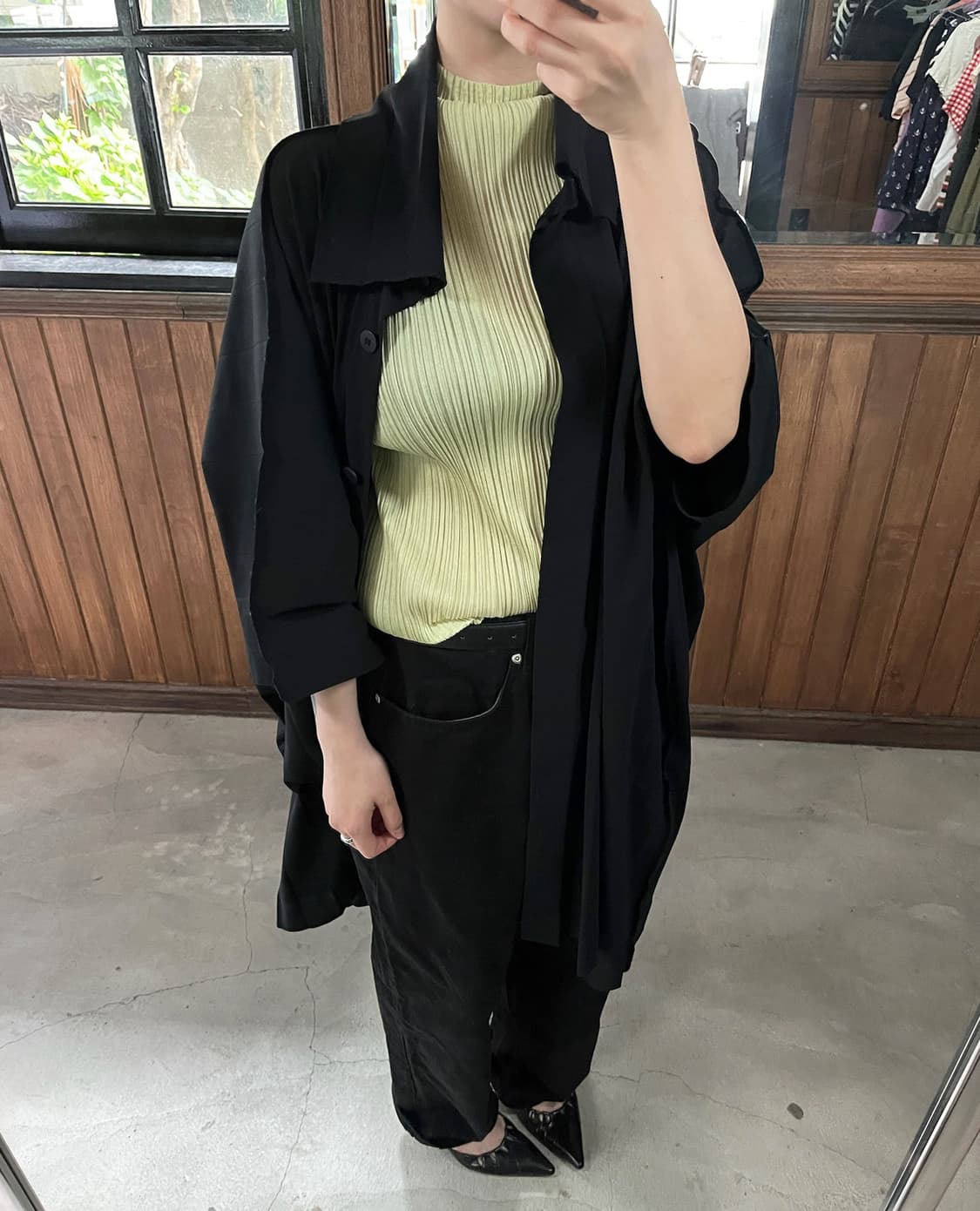 ISSEY MIYAKE pleats coat 상품이미지1