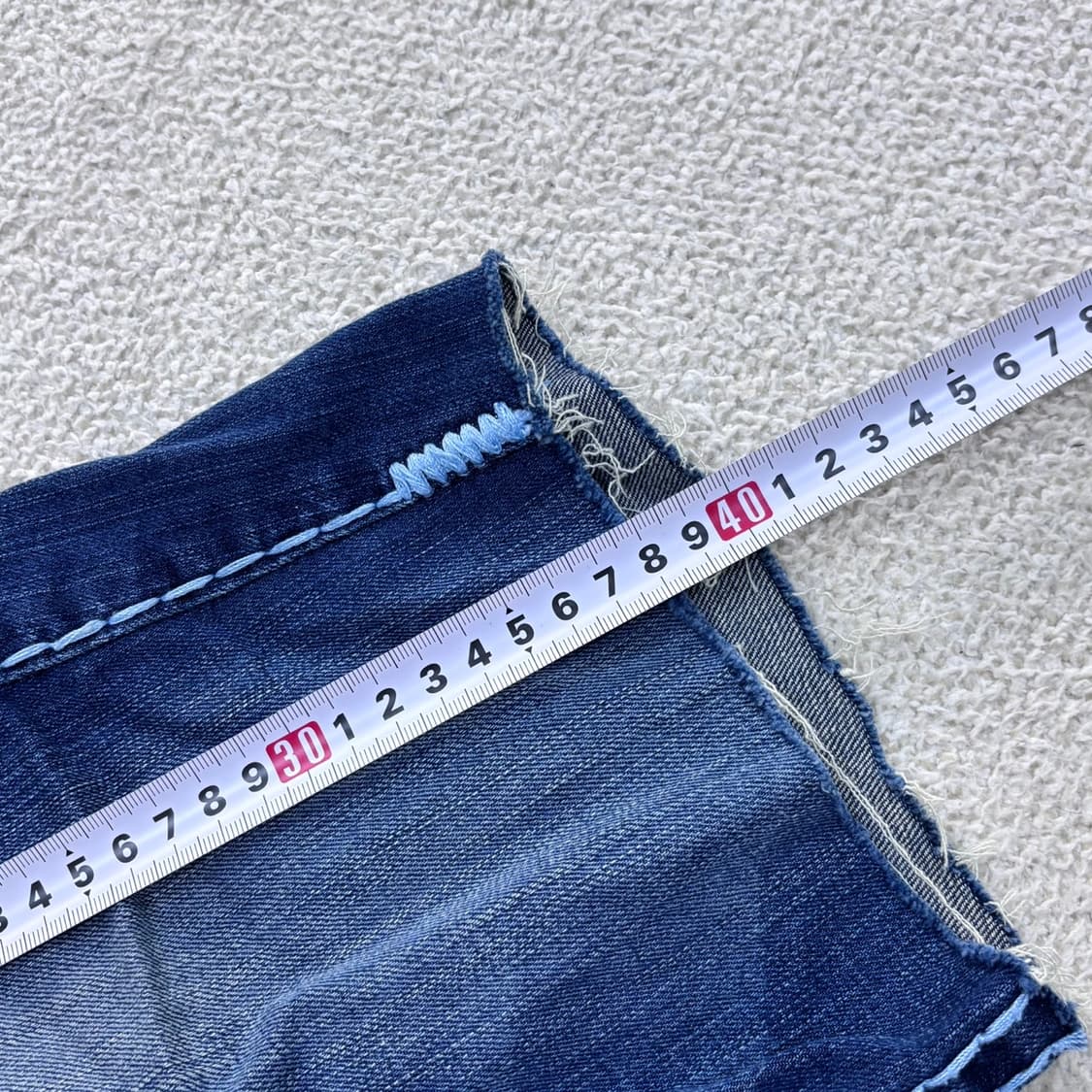 27 트루릴리전 데님 숏 팬츠 0406E 상품이미지9