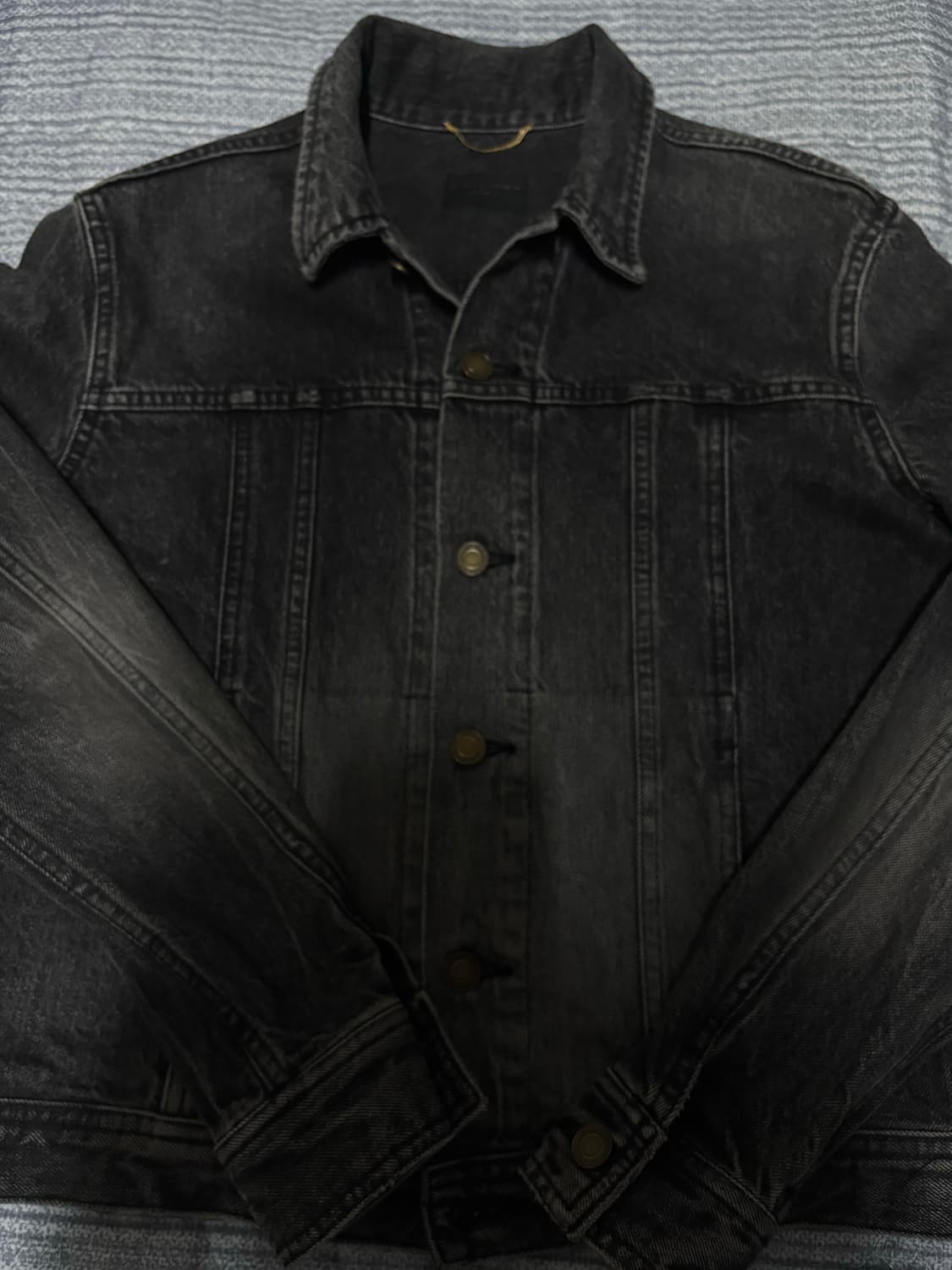생로랑 데님자켓 상품이미지3
