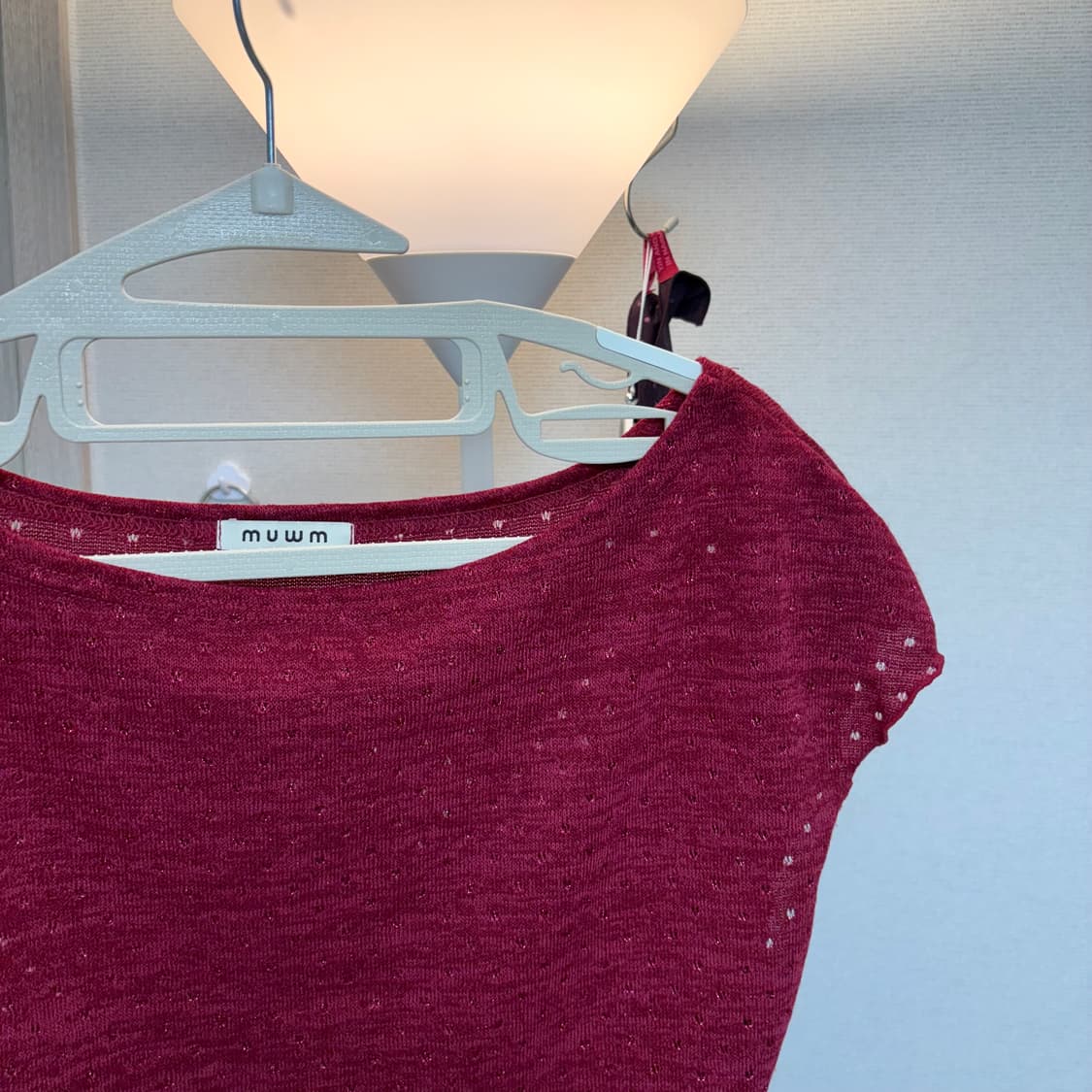 무음 블랭크 도트 니트 탑 (muwm Blank Dot Knit top) 상품이미지6