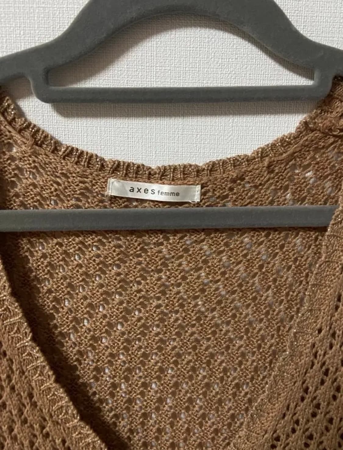 일본 빈티지 모리걸 레이스 민소매 가디건 조끼 상품이미지3