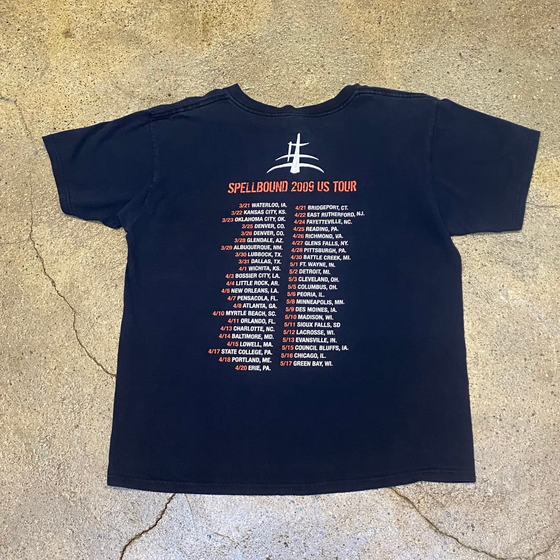 미국 빈티지 라쿠나코일 밴드 투어티 수류탄 포인트 락티셔츠 반팔티 상품이미지4