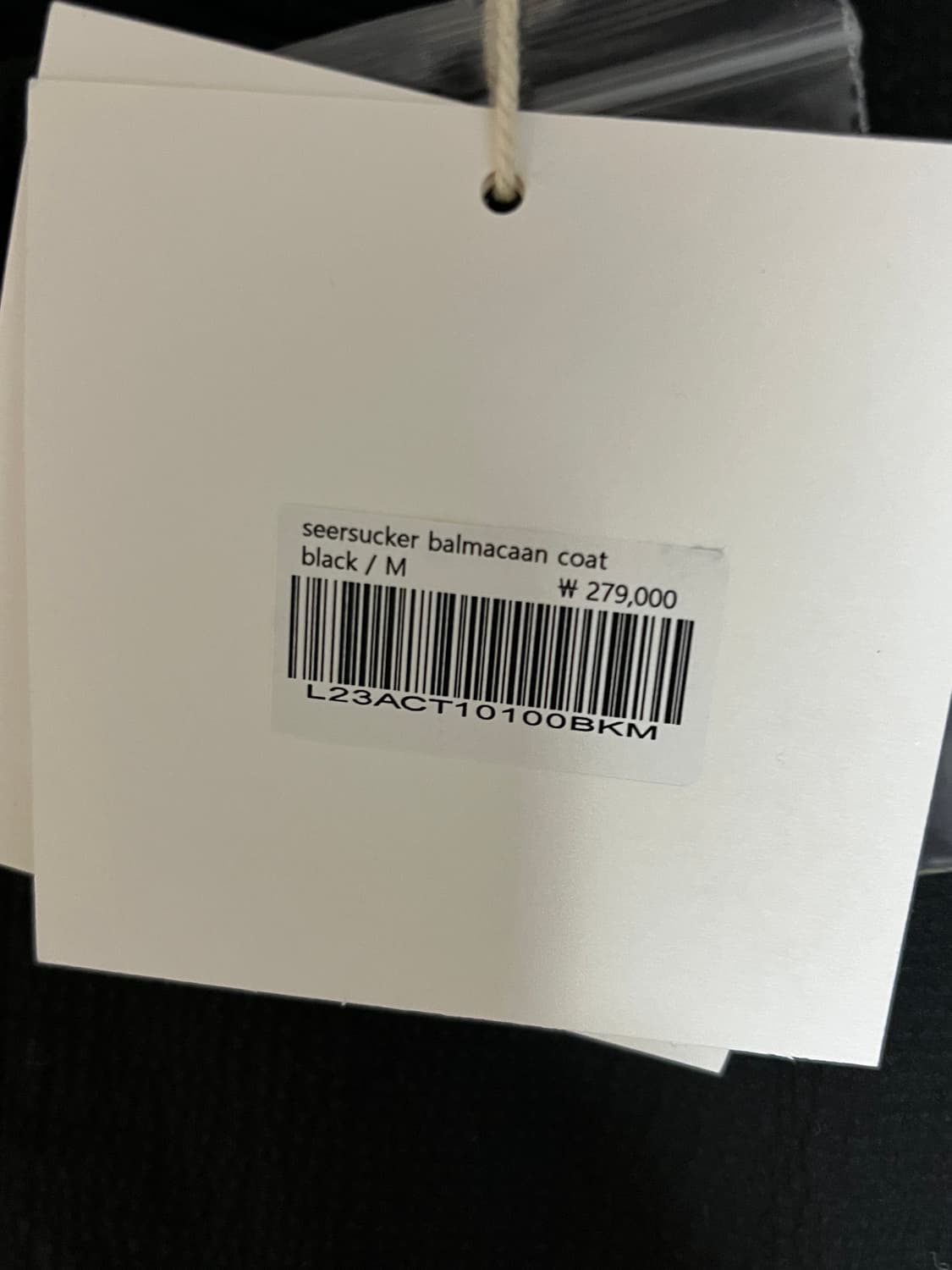 로드 존 그레이 시어서커 발마칸 코트 상품이미지3