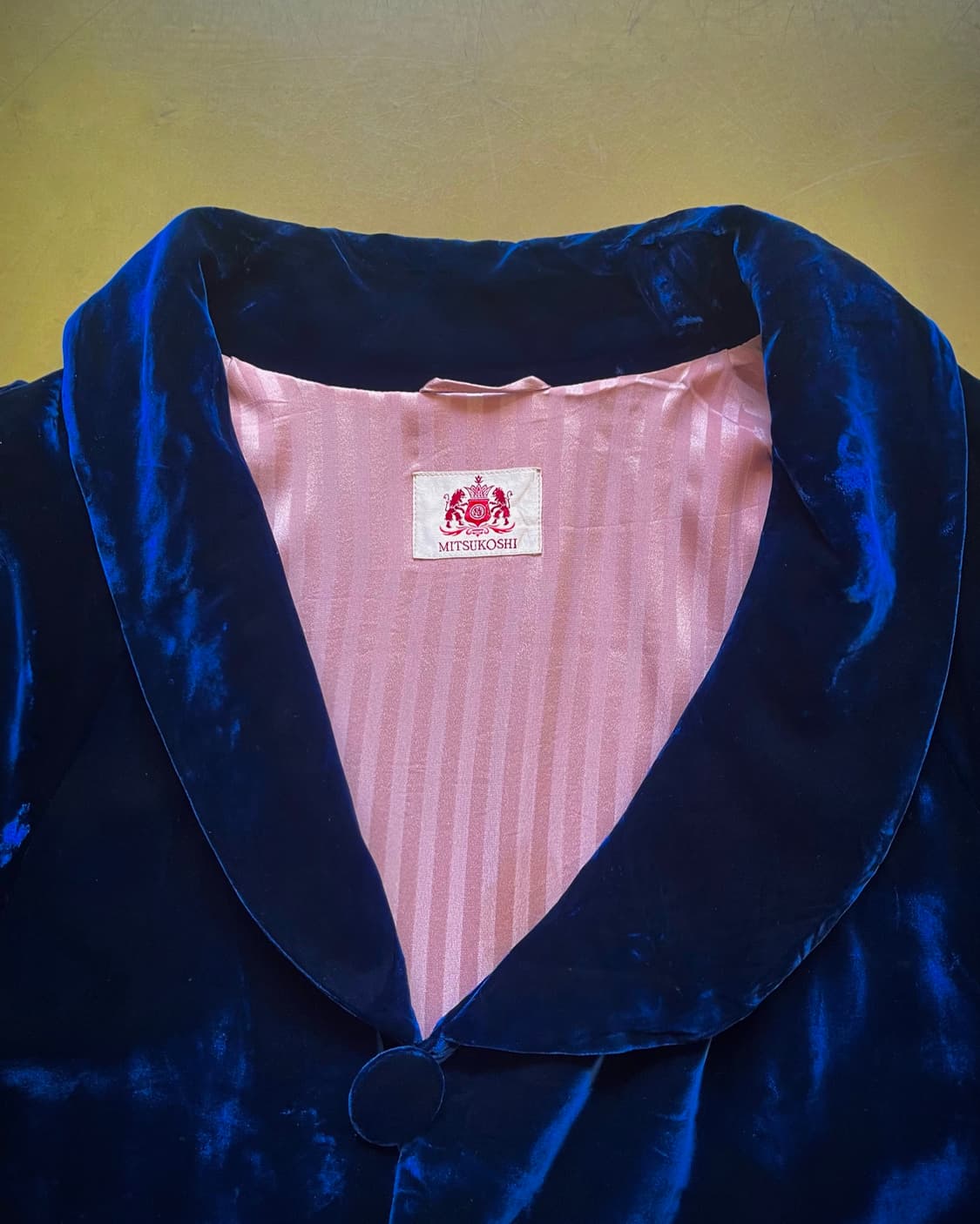 ~1990s MITSUKOSHI Velour Hanten Robe 상품이미지4