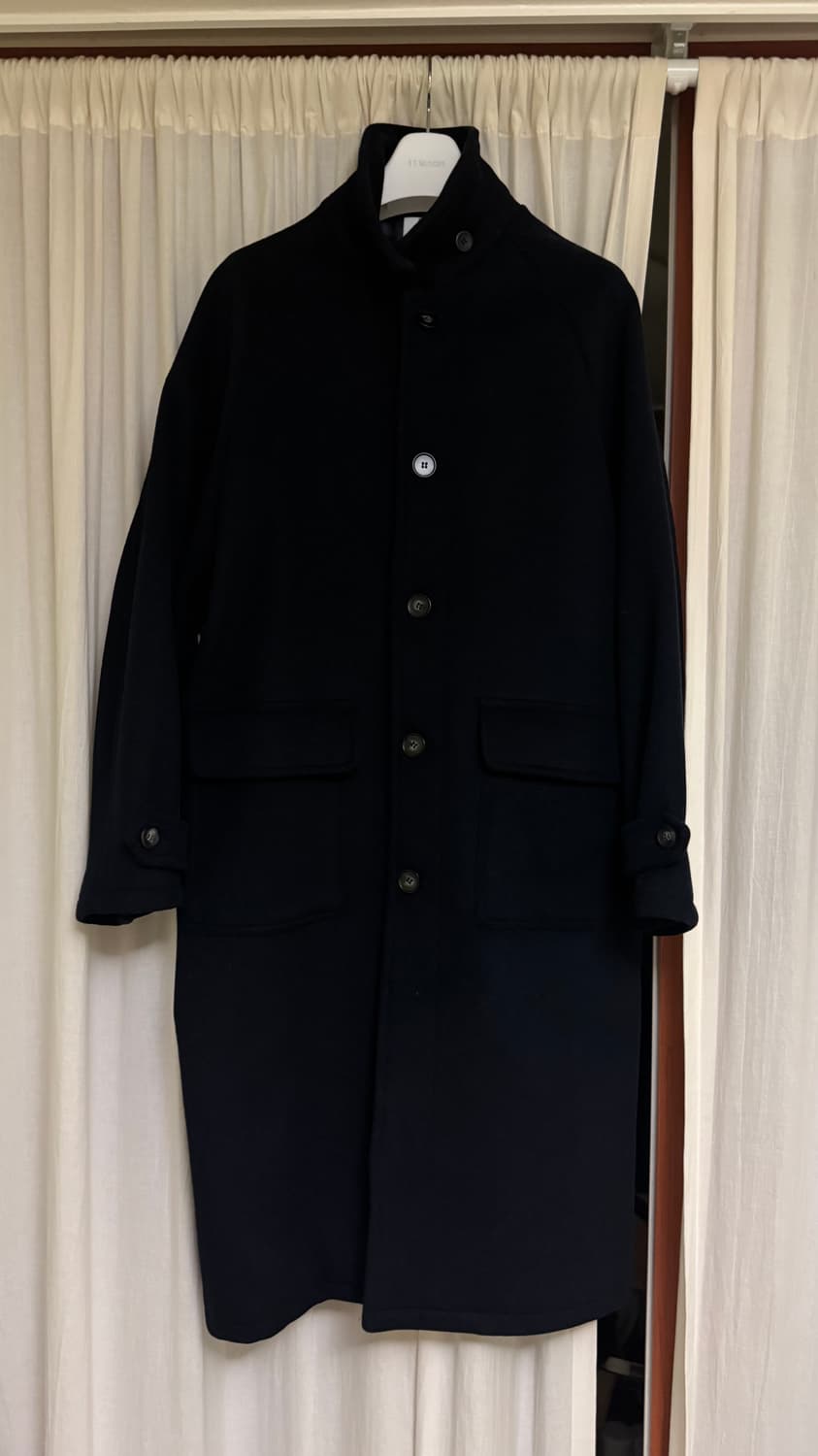 어반디타입 발마칸 코트 네이비 상품이미지1