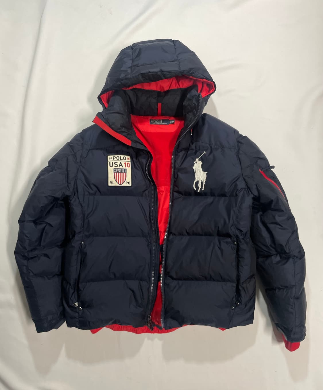 랄프로렌 폴로 빅포니 성조기 패딩 상품이미지2
