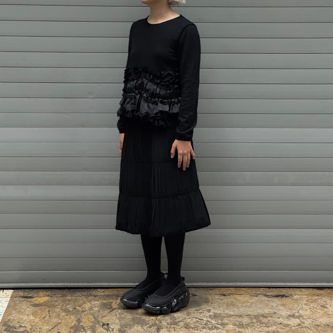 Tiered Midi Skirt 상품이미지7