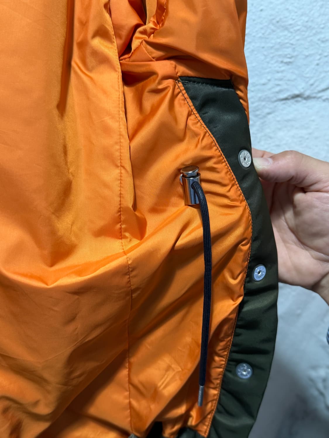 사카이 Sacai 나일론 트윌 블루종 MA-1 봄버 재킷 상품이미지8