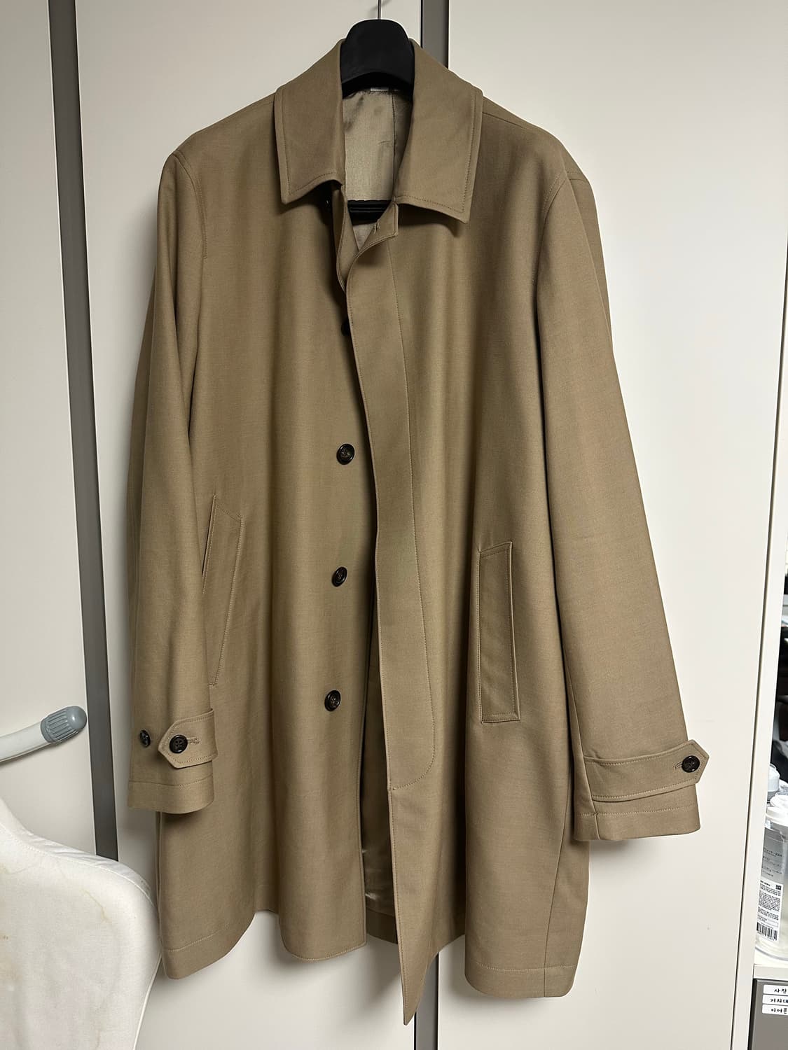 아르켓(ARKET) 코튼 울 트윌 코트 판매 (이태리 베스테 원단/110 상품이미지1