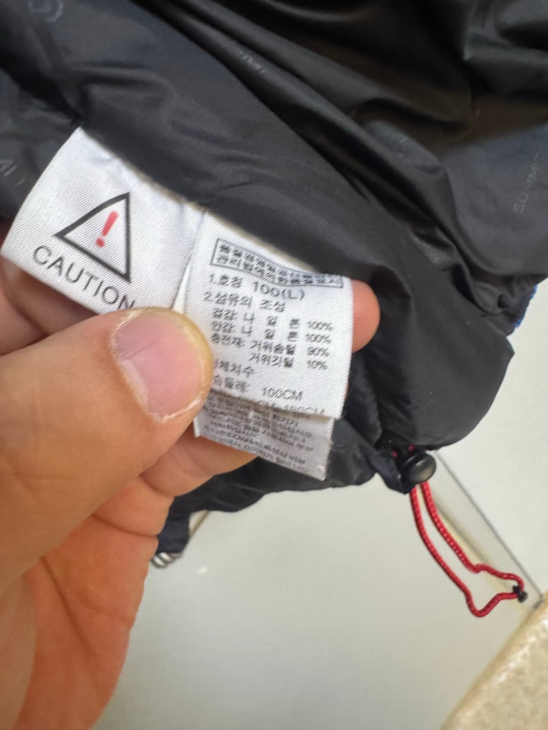 노스페이스 써미트 800 구스다운 패딩 L 상품이미지5