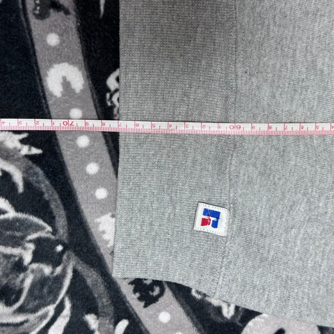 (L) 90s 빈티지 러셀 애슬레틱 그레이 맨투맨 상품이미지6