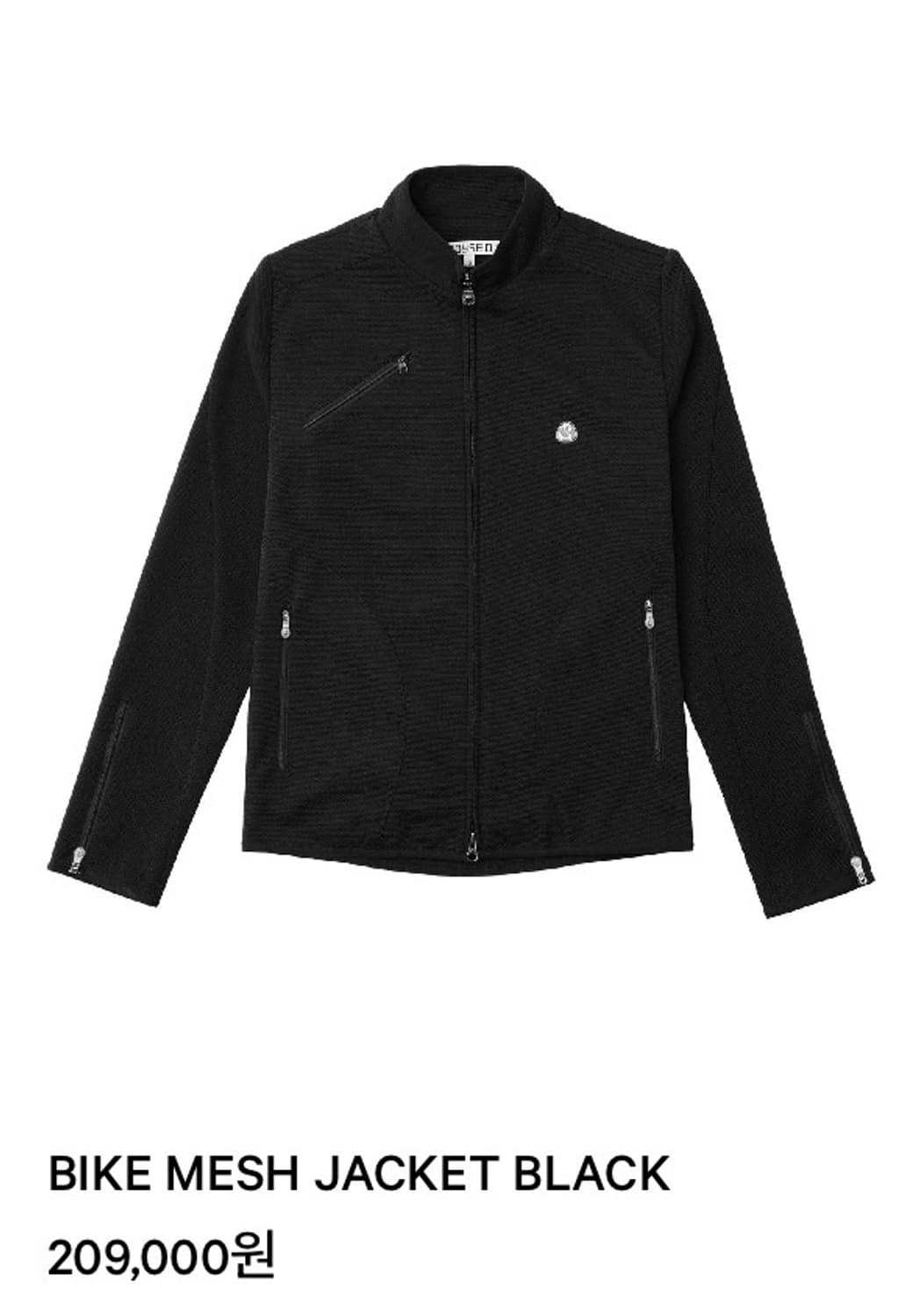 코이세이오 바이크 매쉬 자켓 블랙 2사이즈 상품이미지1