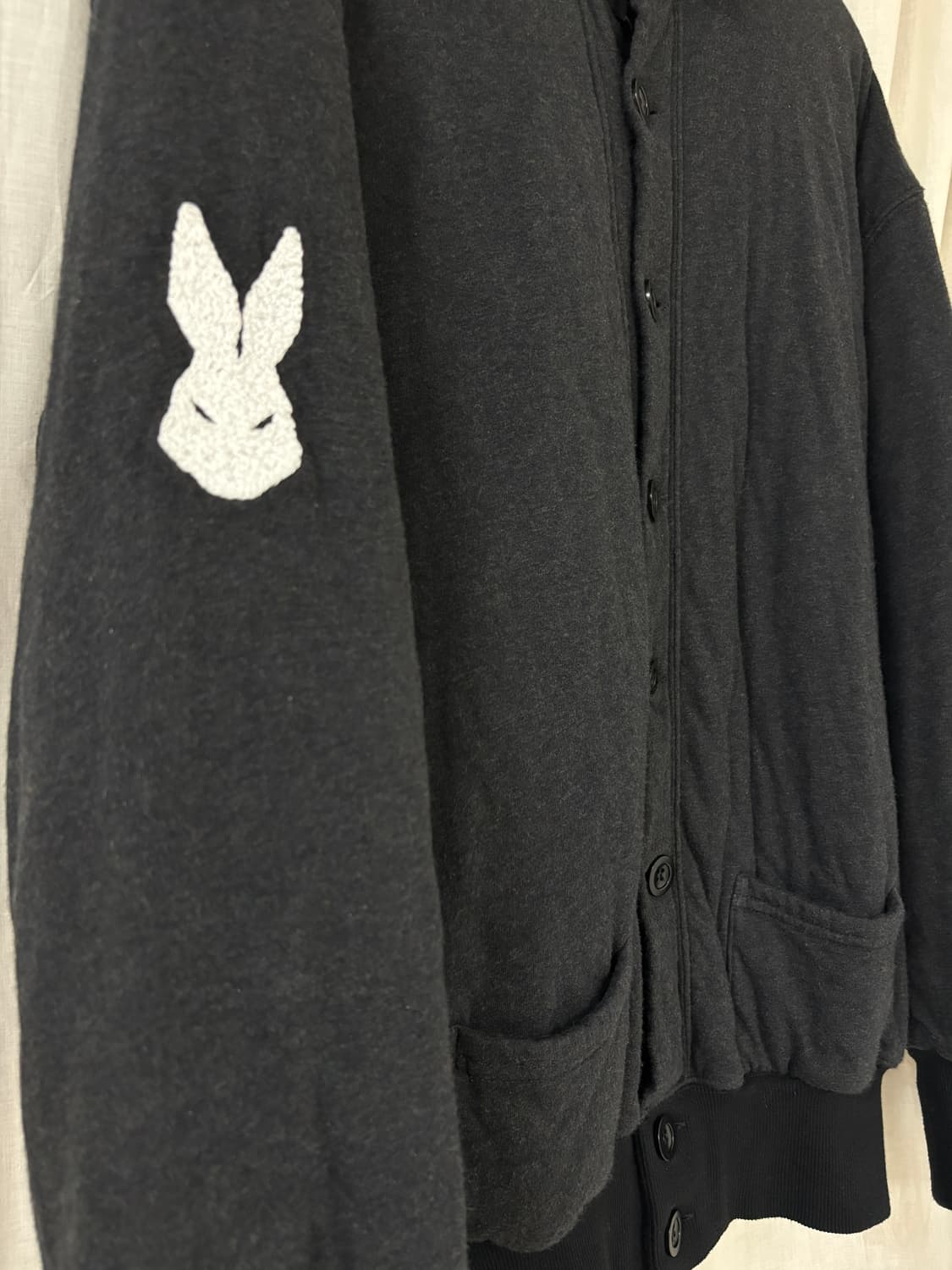 [48] 메종 마르지엘라 Animal Embroidery 코튼 블루종 상품이미지3