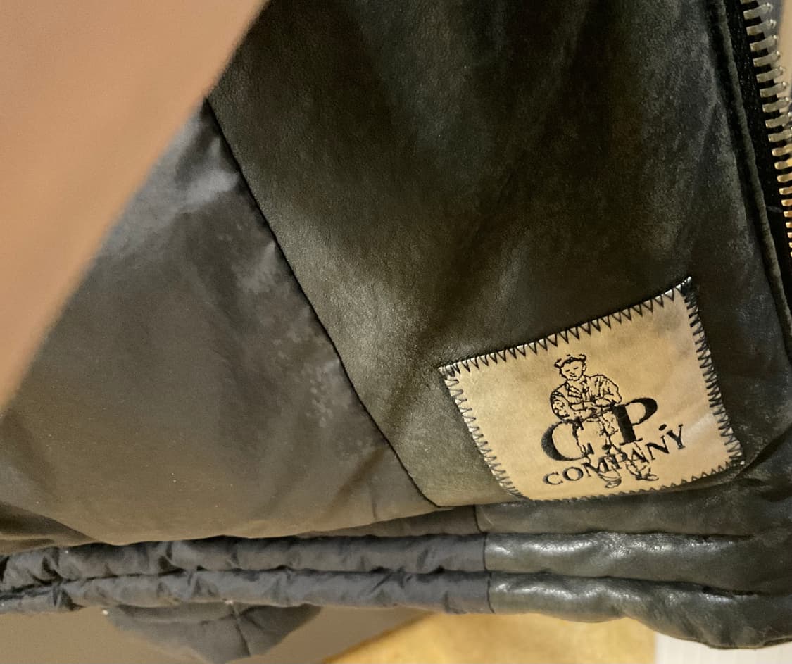 CP 컴퍼니 레더 퀼팅 자켓 (100) 상품이미지7