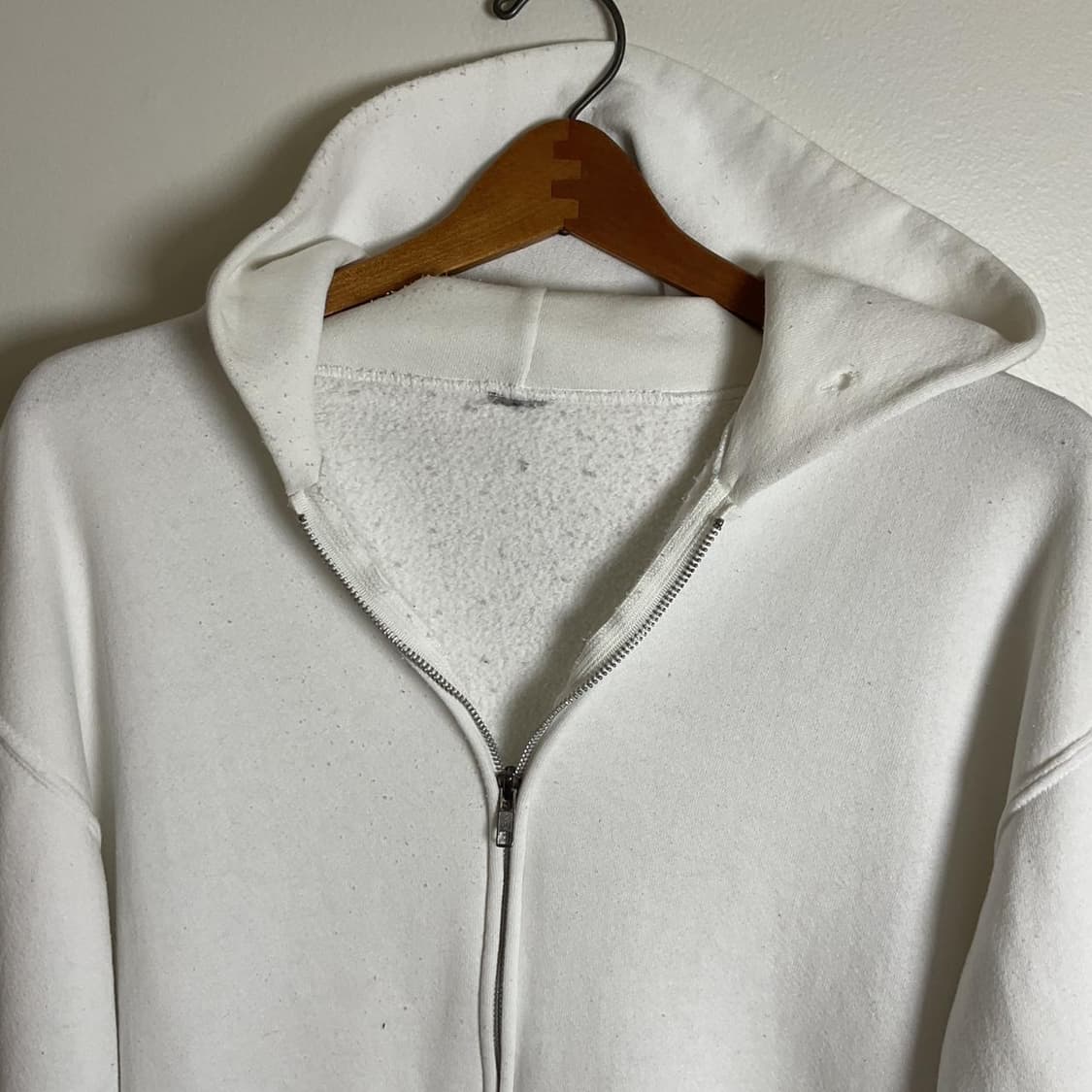 러셀 애슬레틱 후드집업 화이트 상품이미지2