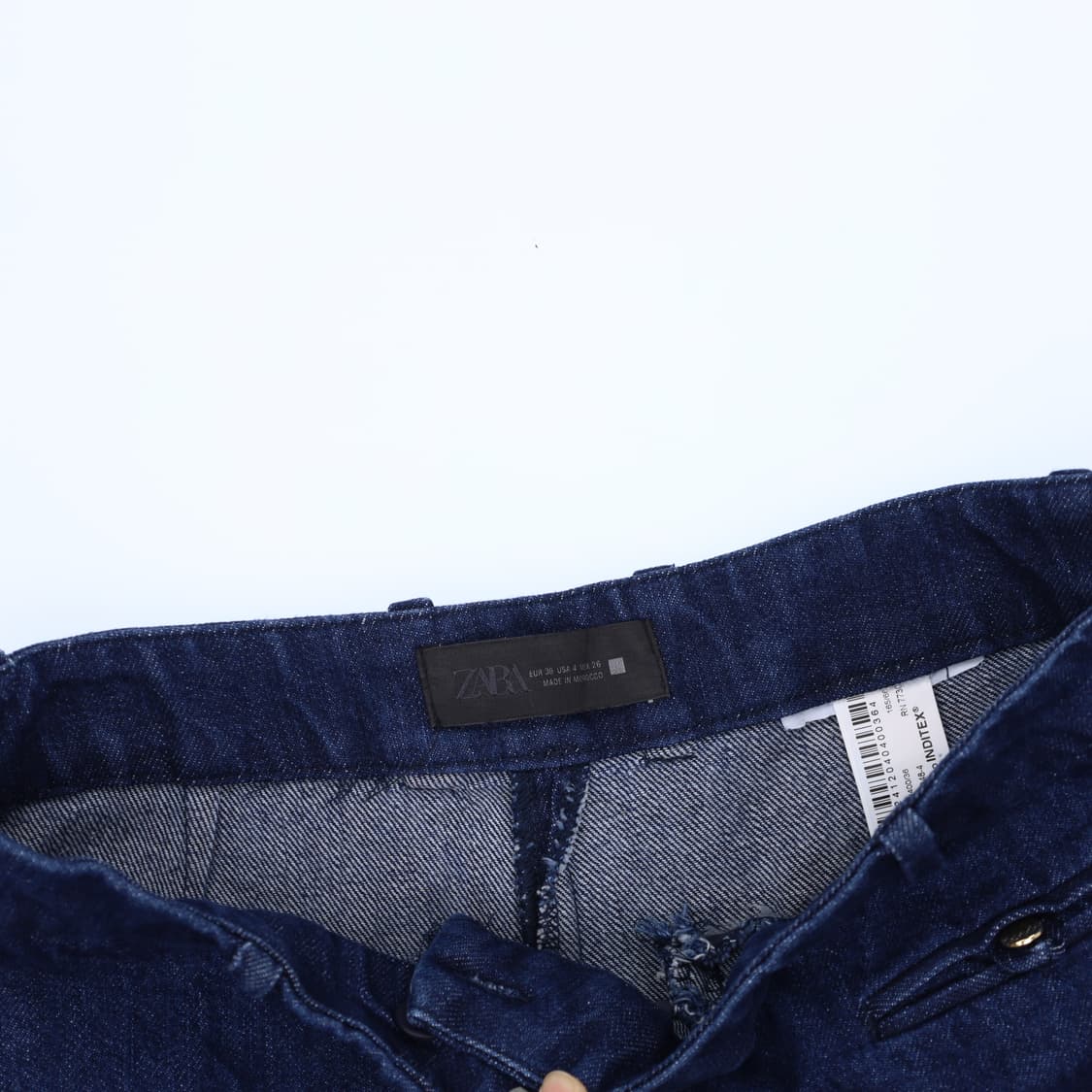 36 자라 여성 와이드 데님 바지 0413M 상품이미지4