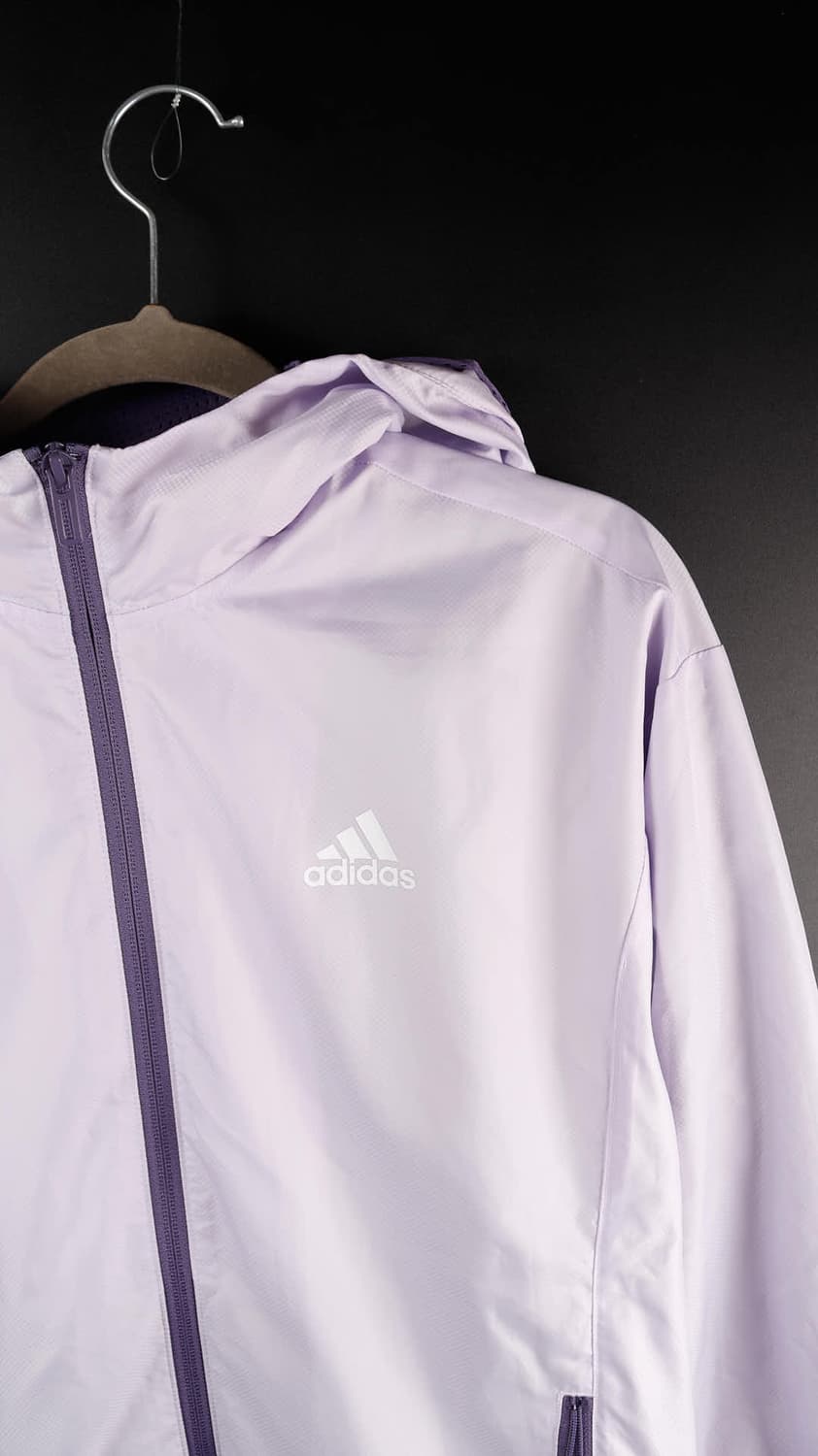 아디다스 연보라색 바람막이 상품이미지4