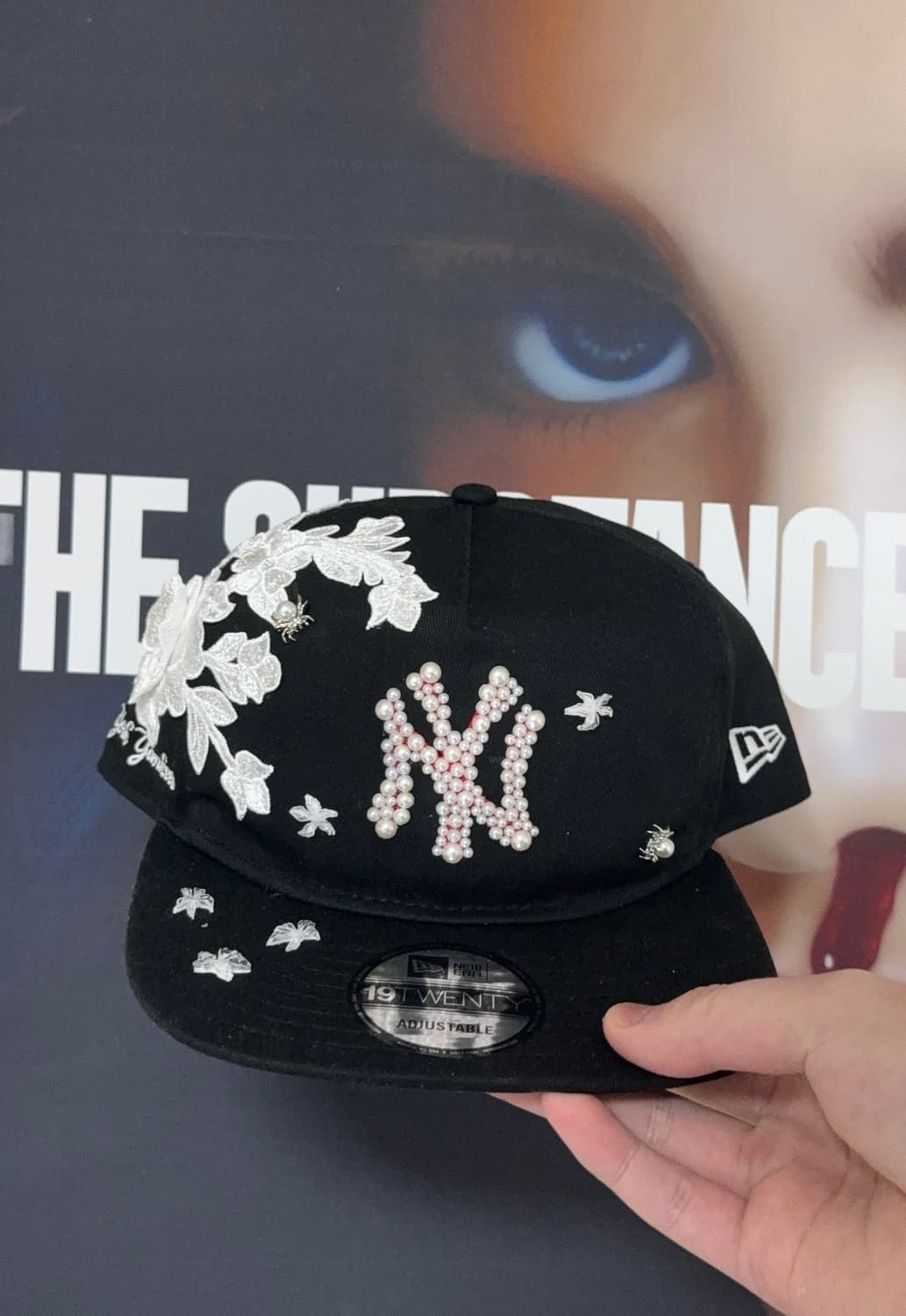 White rose 뉴에라 커스텀  상품이미지2