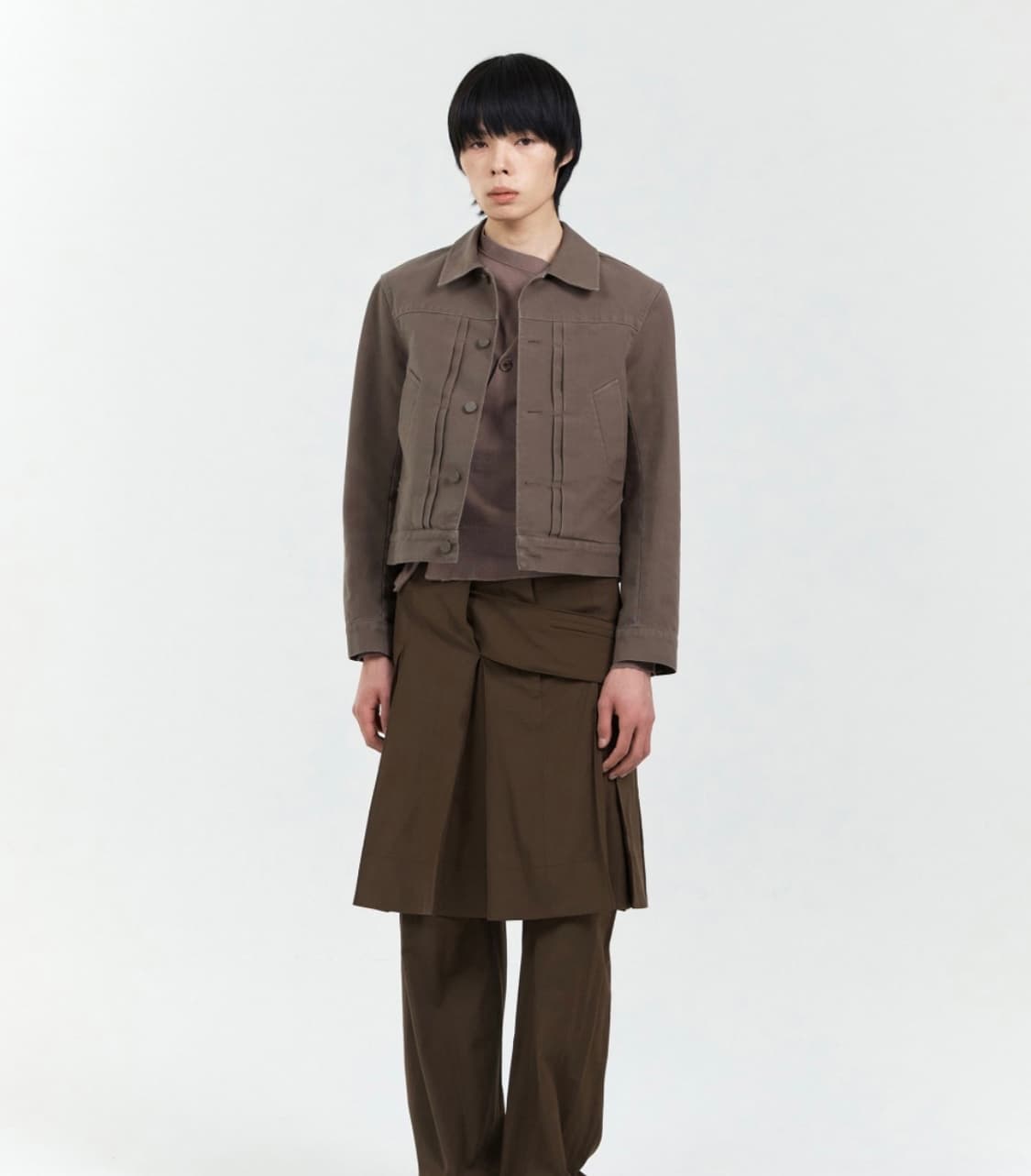 ÉÉ TRUCKER JACKET MODERN MOCHA 상품이미지5