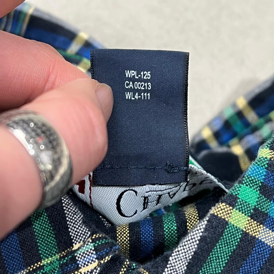 챕스 랄프로렌 체크셔츠 s09519 상품이미지7