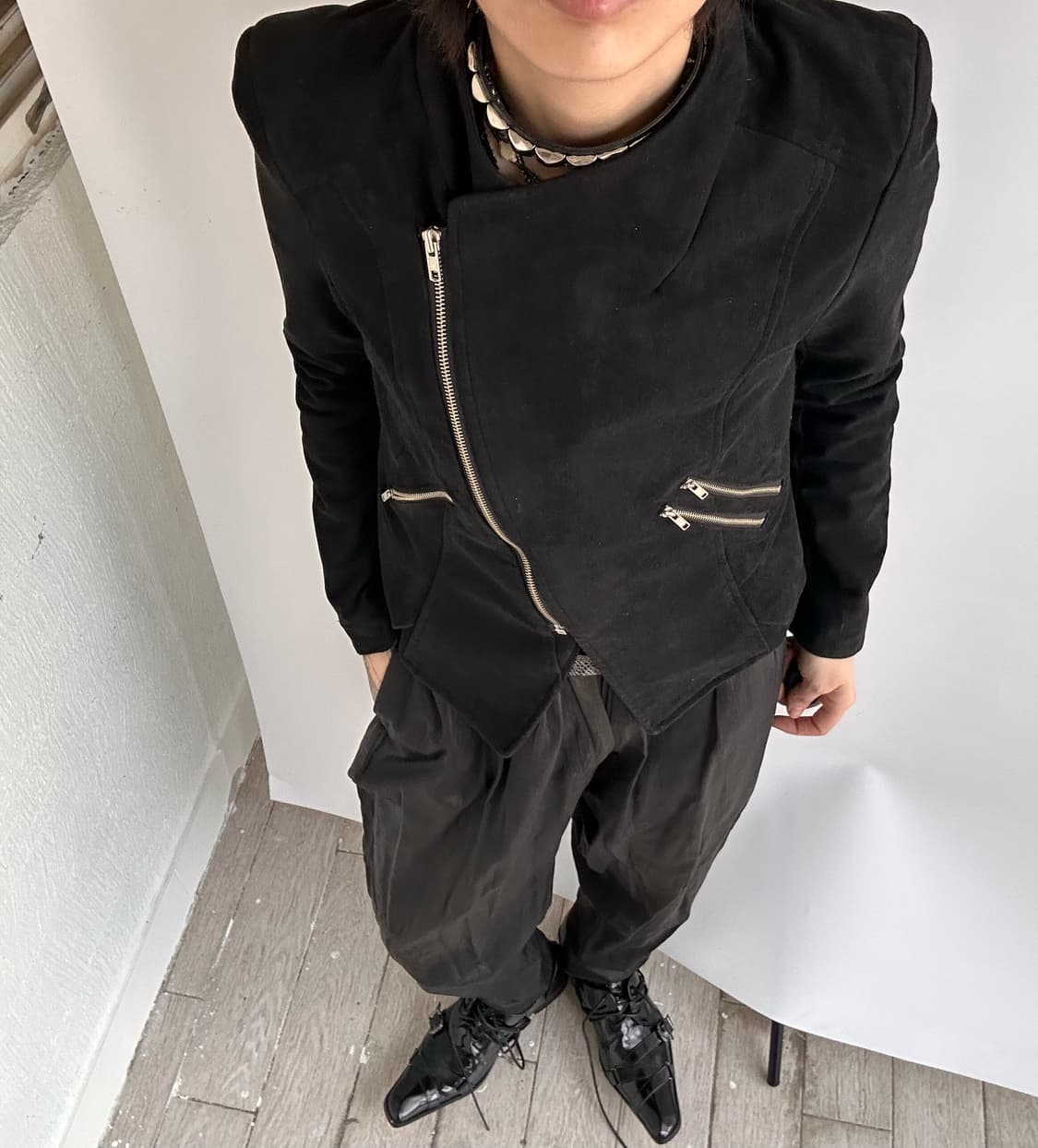 corset baggy pants 상품이미지1