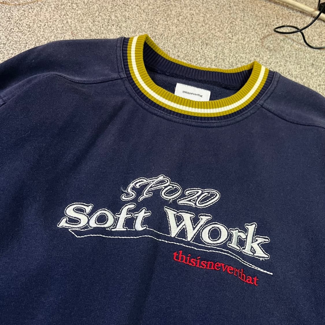 디스이즈네버댓 빅로고 맨투맨 상품이미지2