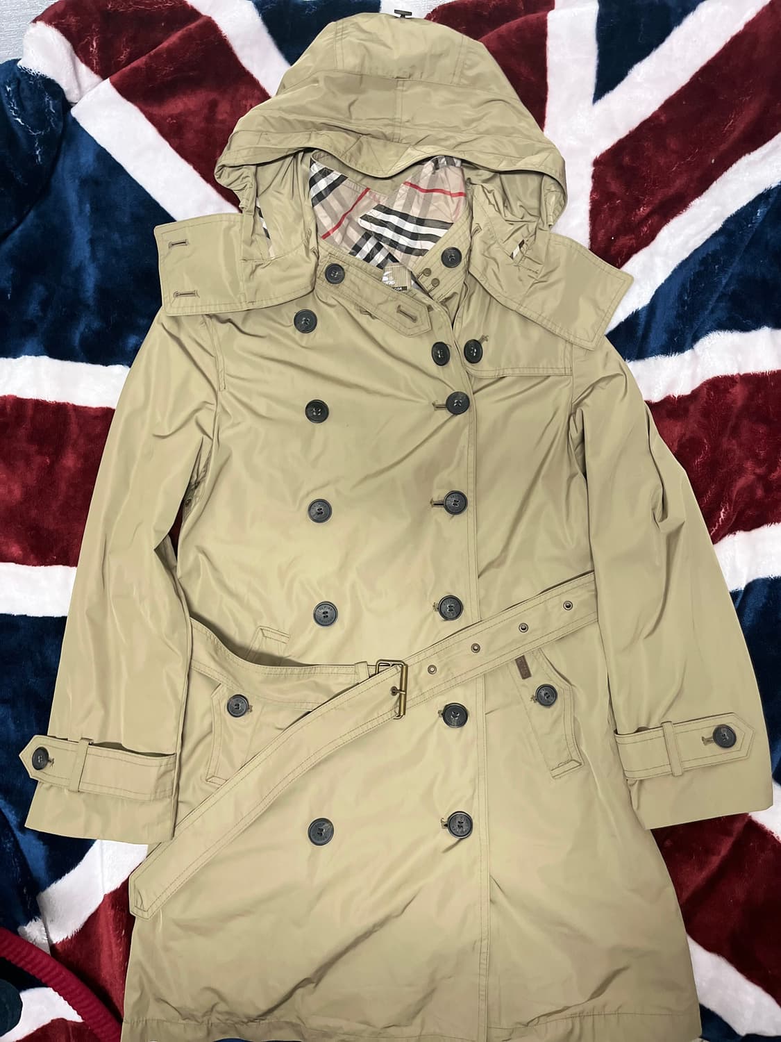 콜핑 KOLPING 후드 트렌치 코트 바람막이 95 상품이미지1