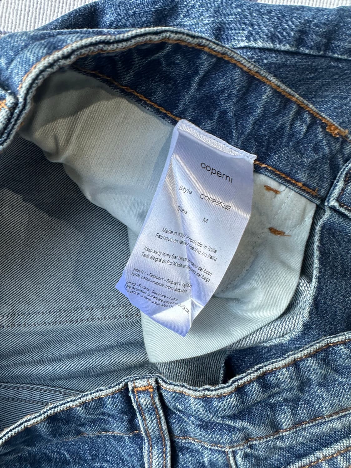 코페르니 오픈 니 데님 팬츠 m 상품이미지3