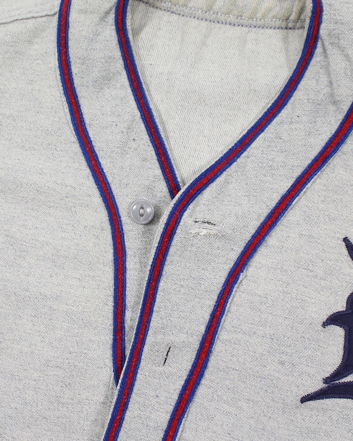 1950-60s USA 베이스볼 셔츠 빈티지 미국제 야구 져지 상품이미지7