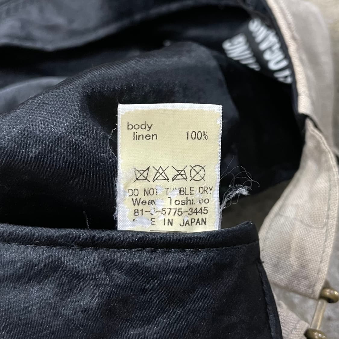 마인드라이팅슬로건 린넨 캡 상품이미지10