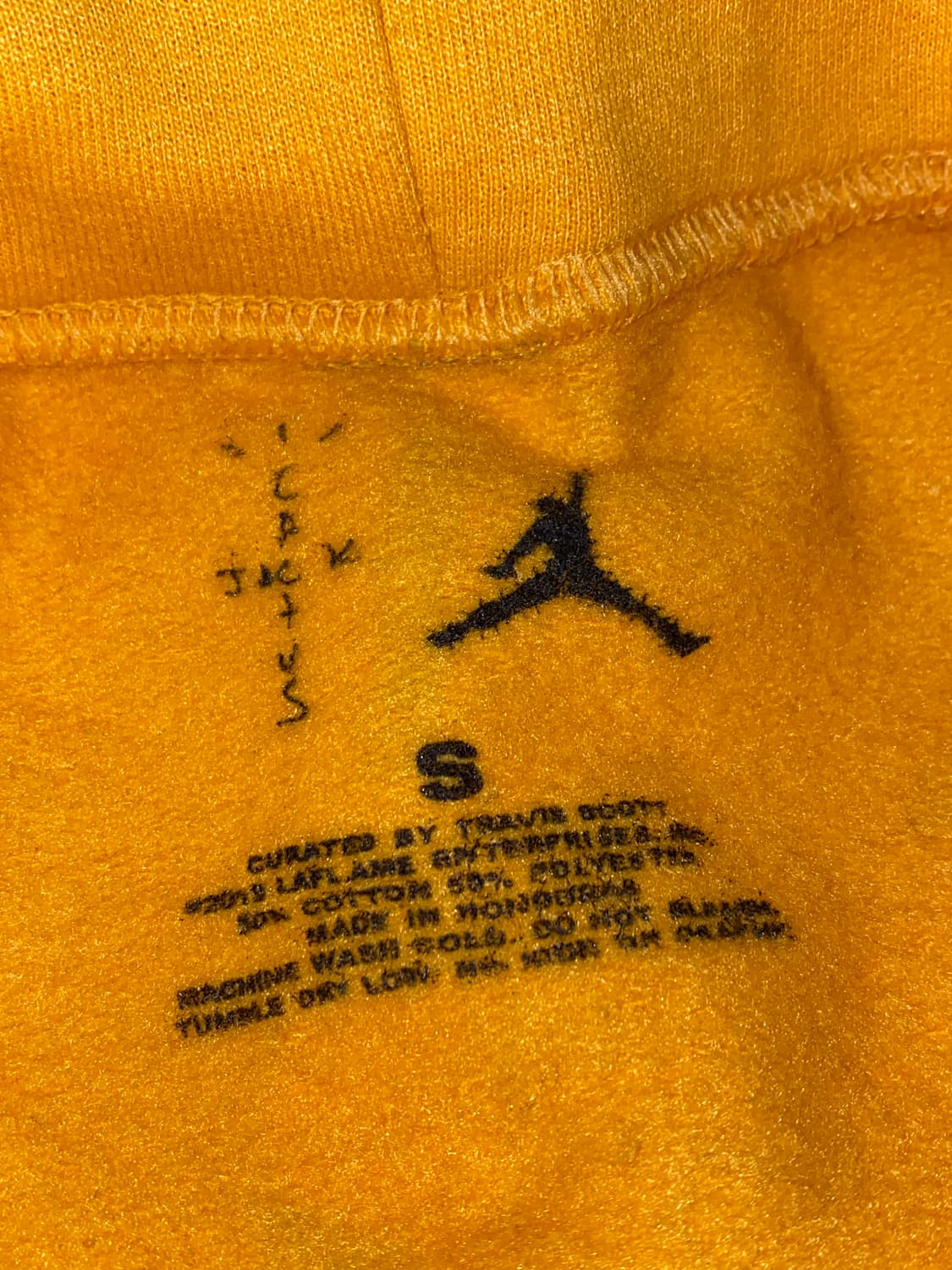 Travis Scott 머천 역스우시 후드 (S) 상품이미지4