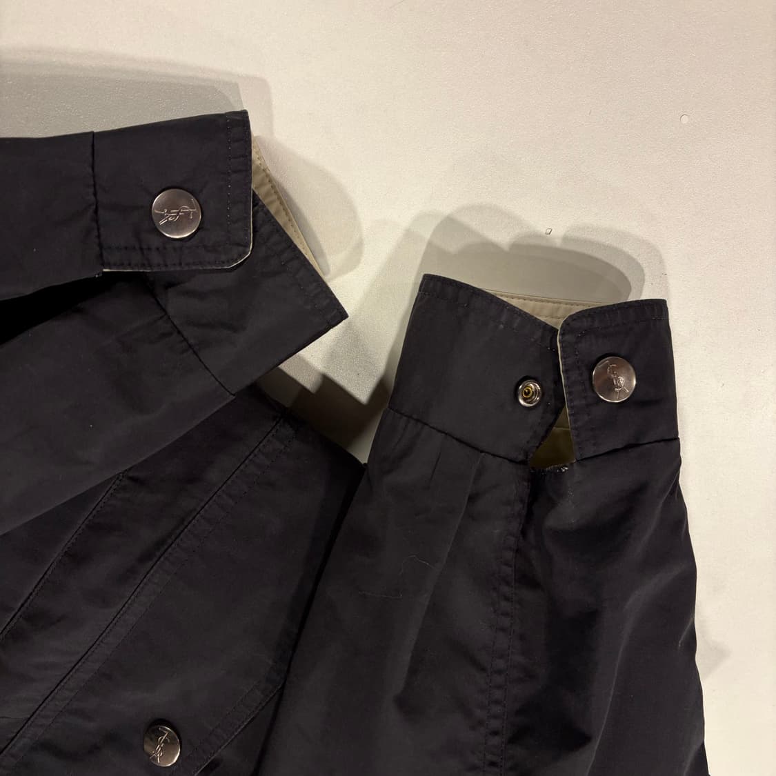 [95] 입생로랑 뿌르 옴므 리버시블 블랙 포켓 코튼 자켓 D387 상품이미지6