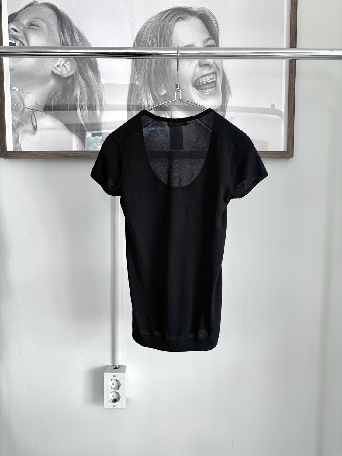 Theory luxe U-neck half sleeve knit 상품이미지4