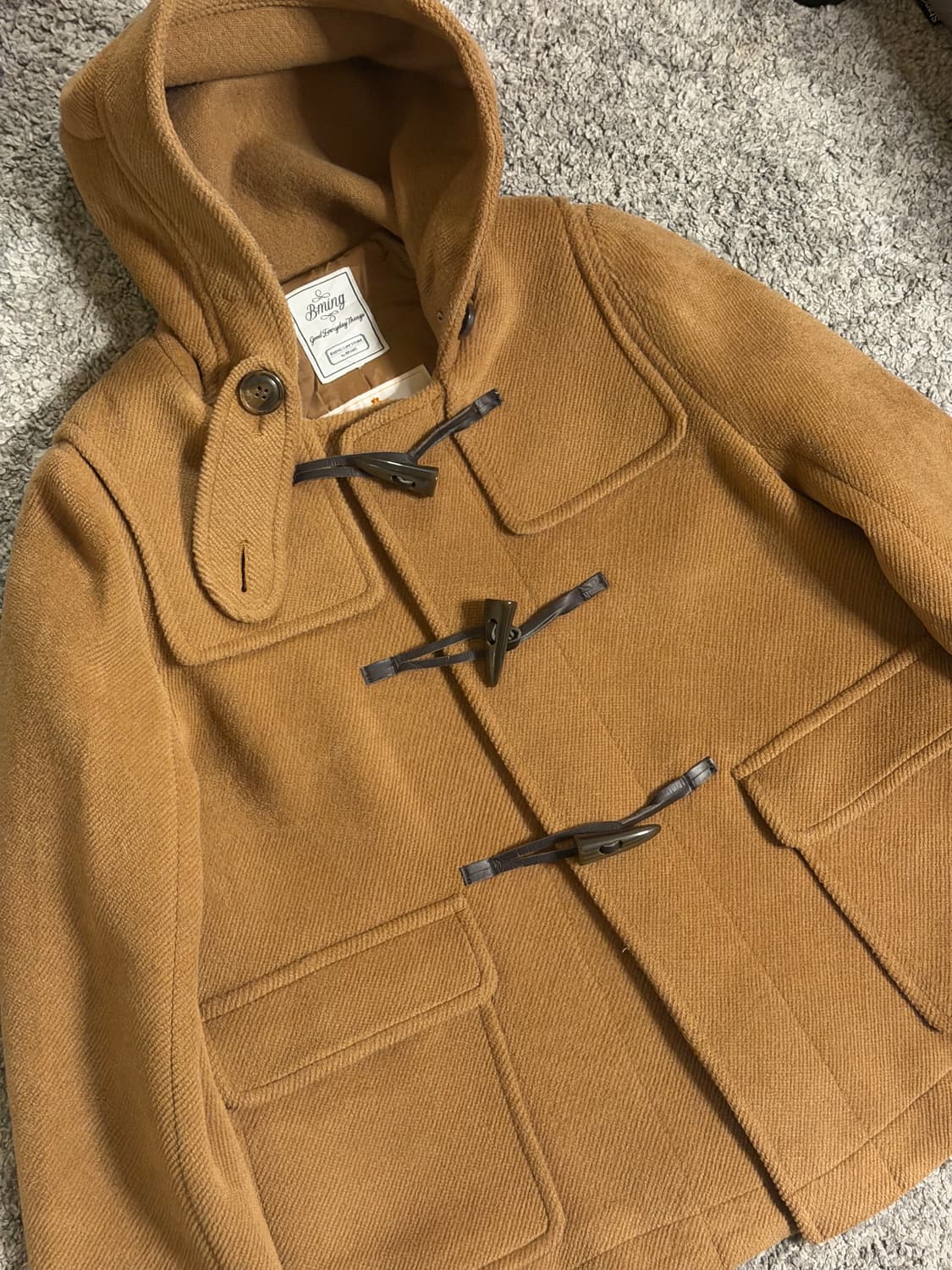 Bming by Beams 비밍바이빔즈 울 더플코트 상품이미지3